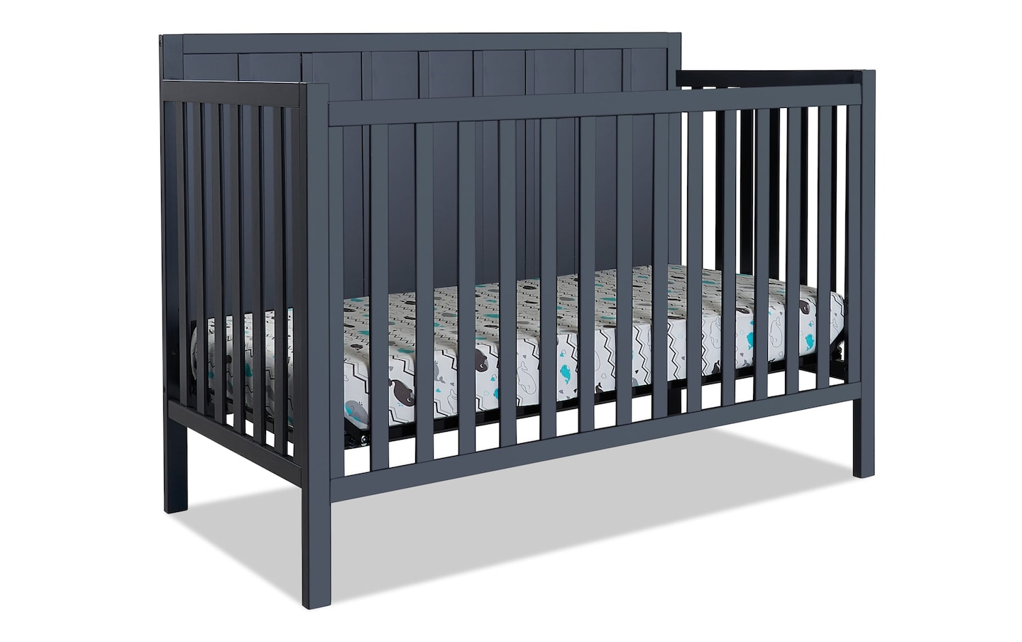 Ollie Navy 4 in 1 Convertible Crib