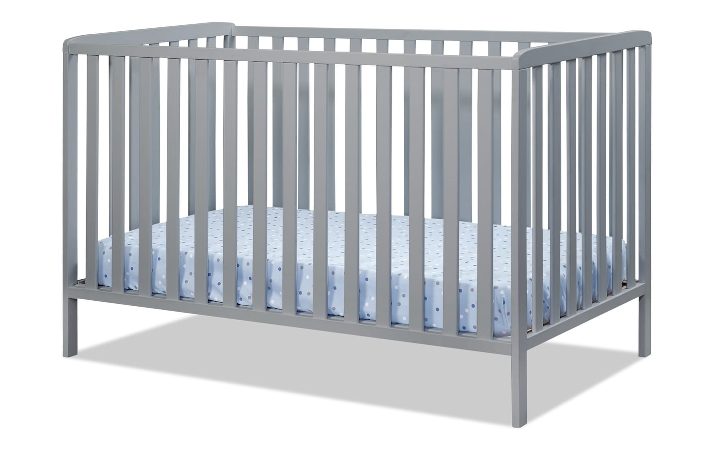 Avery Gray 3 in 1 Convertible Crib Bob s Discount Furniture Mattress Store