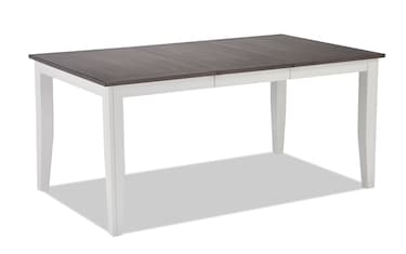 Blake Gray White Dining Table Bob s Discount Furniture