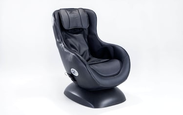 Impulse Black Faux Leather Massage Chair | Bob's Discount Furniture ...