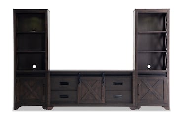 Bobs furniture store wall units