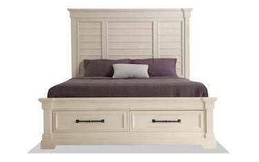 Bob's discount online furniture storage bed