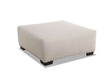 Cottage chic store ottoman