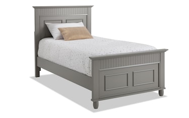 Spencer 4 Piece Twin Gray Bedroom Set | Bob's Discount Furniture ...