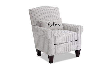 Laurel gray best sale accent chair