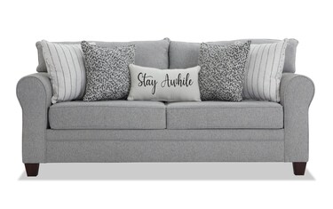 Laurel gray sofa discount