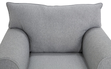 Laurel Gray Bob-O-Pedic Queen Sleeper Sofa & Chair | Bob's Discount ...