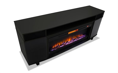 Blaze fireplace tv deals stand