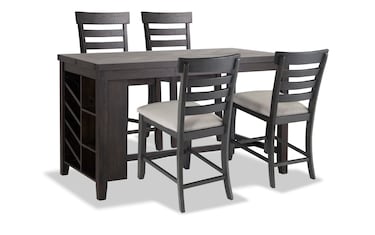 Sonoma espresso 2025 kitchen island set