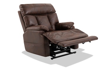 Touchdown Brown Power Lift Recliner | Bob's Discount Furniture ...