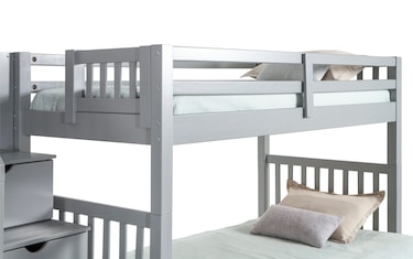 Twin over full bunk deals bed bobs furniture