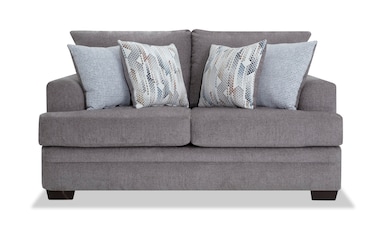 Miranda Gray 67'' Loveseat | Bob's Discount Furniture & Mattress Store