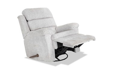 Bob O Pedic Parchment Swivel Glider Recliner Bob s Discount