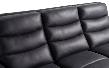 Forte Gray Manual Reclining Sofa | Bob's Discount Furniture