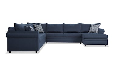 4 Piece Right Arm Facing Sectional