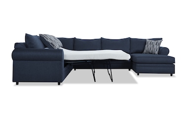 Bobs furniture clearance sectional sleeper