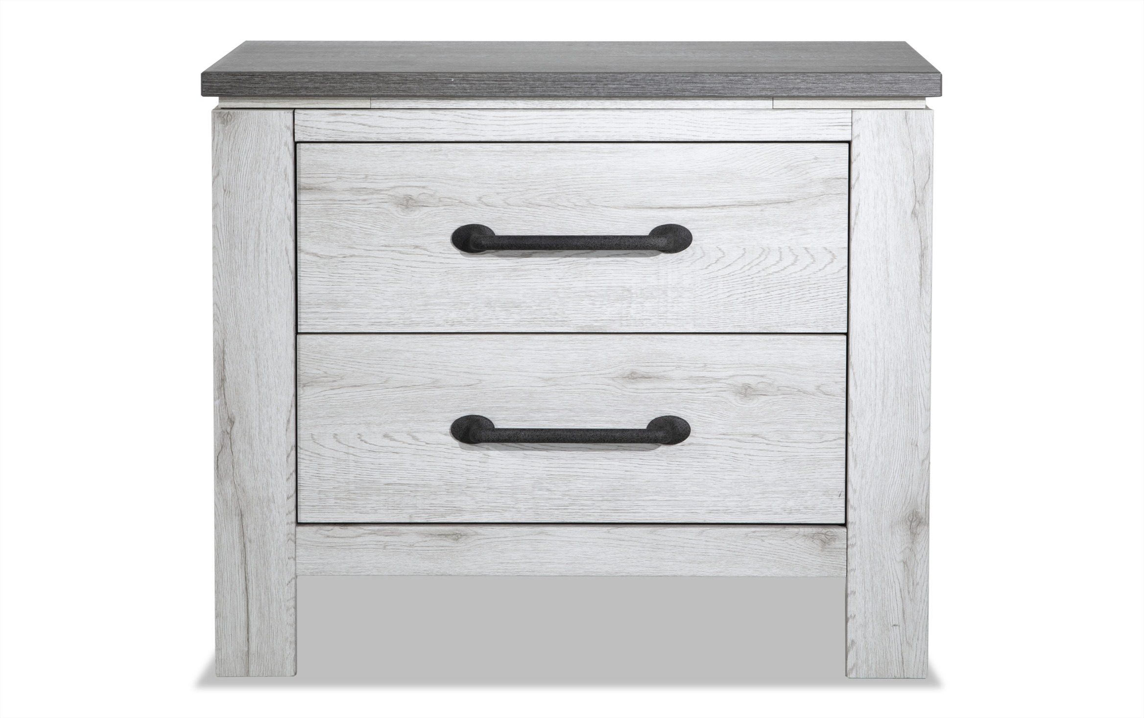 Savannah 4 Piece Queen White & Gray Bedroom Set | Bob's Discount ...
