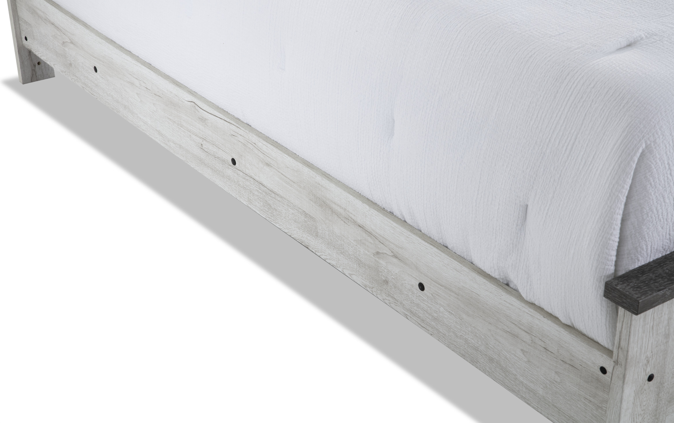 Savannah 4 Piece Queen White & Gray Bedroom Set | Bob's Discount ...