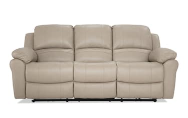 Leather sofa on sale bobs furniture