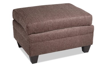 Stevie Brown Chair & Ottoman | Bob's Discount Furniture & Mattress Store