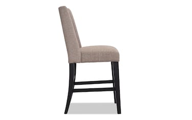 Montana Black Beige Solid Back Counter Height Stool Bob S Discount   20079548004 Gallery 04 Wide 