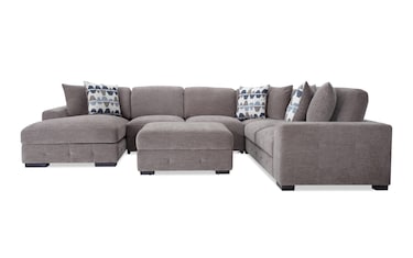 Bobs furniture clearance sectional sleeper