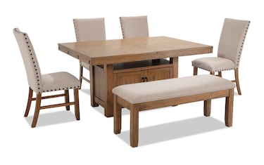 Bobs furniture best sale sonoma dining set