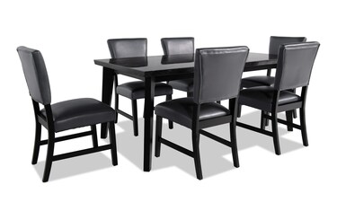 Nadine 7 best sale piece dining set