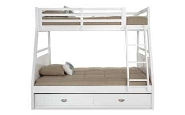 Chadwick twin gray captain deals bed with trundle