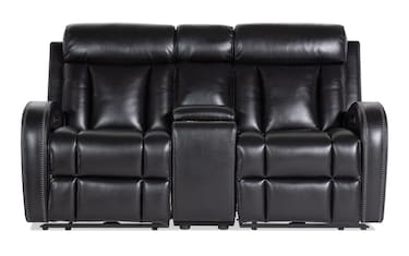 Black on sale tuxedo sofa