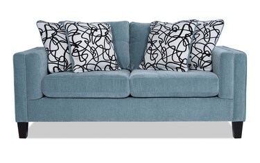 Loveseat bobs online furniture