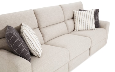 Modern farmhouse reclining deals sofa