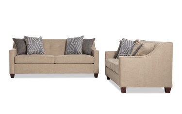 Bobs furniture online loveseat sofa