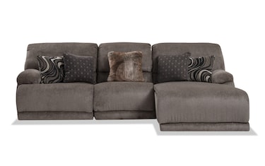 Bob's discount deals furniture reclining sectional