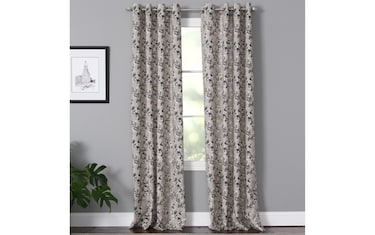 Maurice 50'' x 63'' Taupe Curtain Panel | Bob's Discount Furniture ...