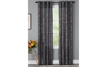 Deanna 50'' x 84'' Denim Curtain Panel | Bob's Discount Furniture ...