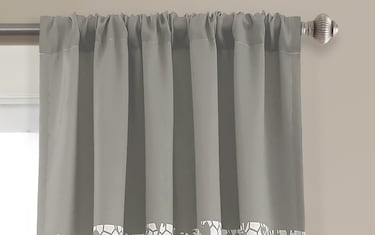 Set of 2 Estate 52'' x 95'' Gray Curtain Panels | Bob's Discount ...