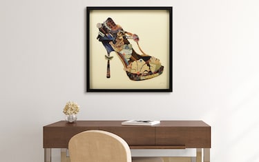 Stiletto Handmade Framed Art Collage | Bob's Discount Furniture ...