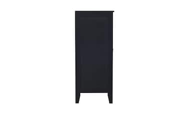 Chase Black Small Cabinet | Bob's Discount Furniture & Mattress Store