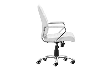 Ozzie Low Back Office Chair - White