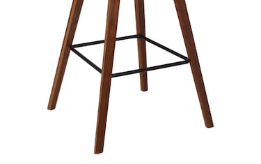 Cobie Cream and Walnut Counter Stool | Bob's Discount Furniture ...