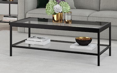 Alexa Blackened Bronze Coffee Table | Bob's Discount Furniture ...