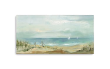 Serenity on the Beach Canvas Wall Art | Bob's Discount Furniture ...