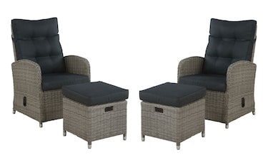 Gould Outdoor 4 Piece Recliner Set Bob s Discount Furniture