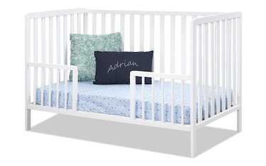 Avery White 3 in 1 Convertible Crib