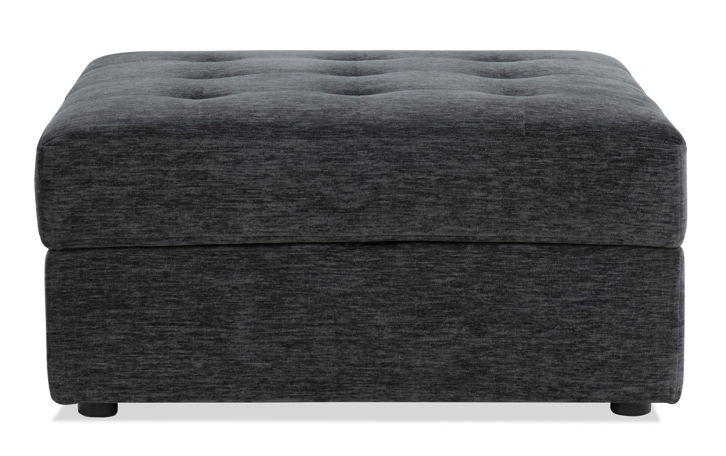 Modular Bob™ Charcoal Storage Ottoman