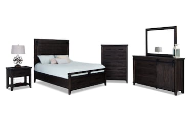 Montana Queen White Storage Bedroom Set Bobs Com