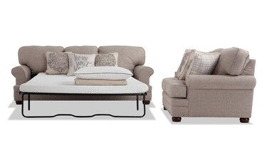 Charleston Bob O Pedic Queen Sleeper Sofa Bobs Com