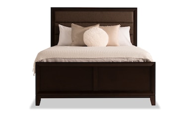 Tremont King Espresso Panel Bed Bob s Discount Furniture Mattress Store