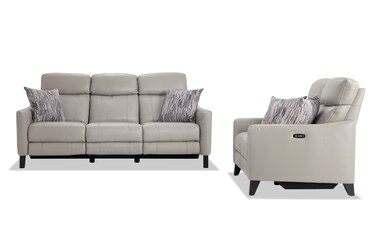 symmetry fabric power reclining sofa